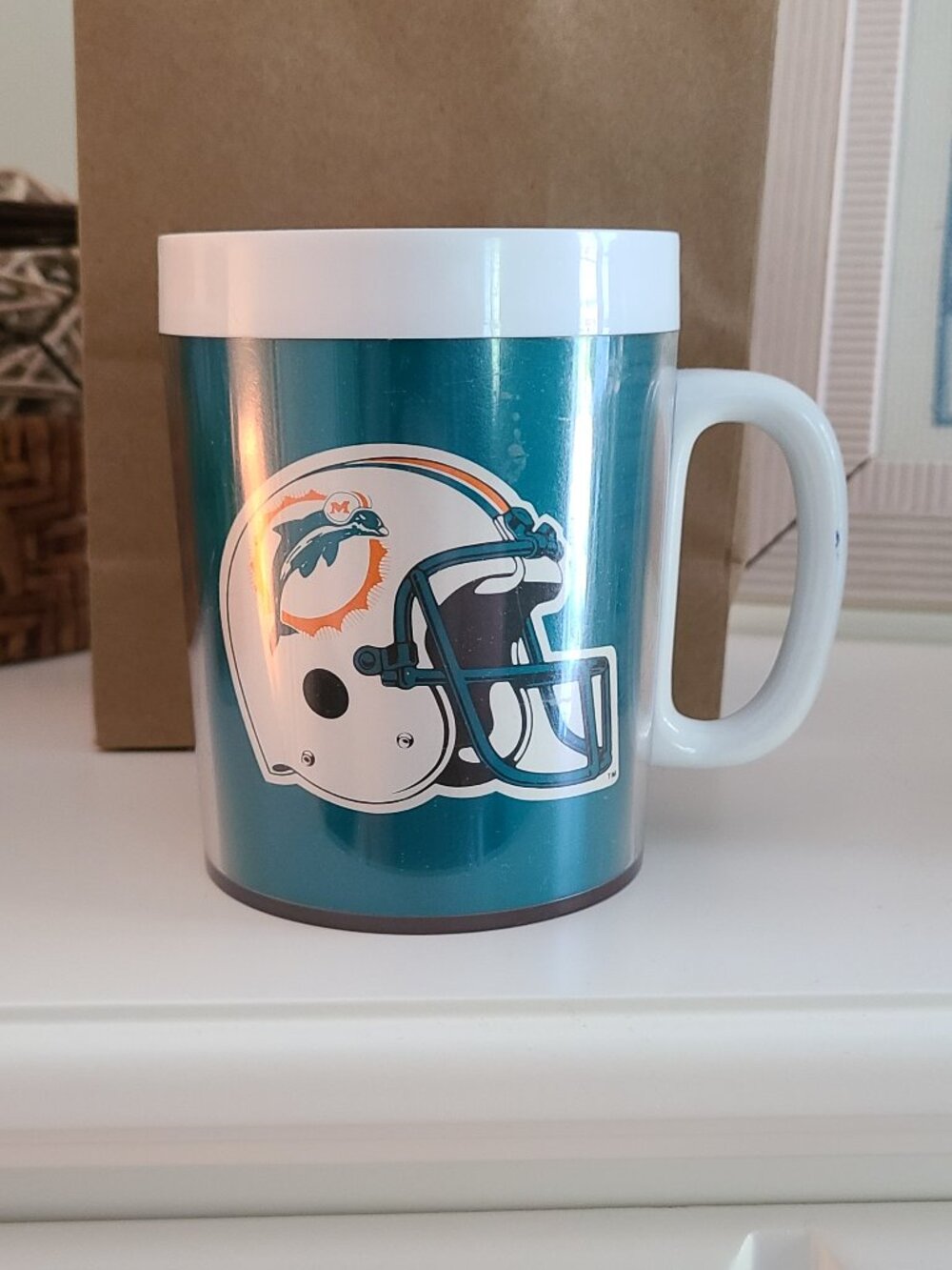 Vintage Miami Dolphins Acrylic Mug